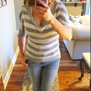 3/4 sleeve knit shirt